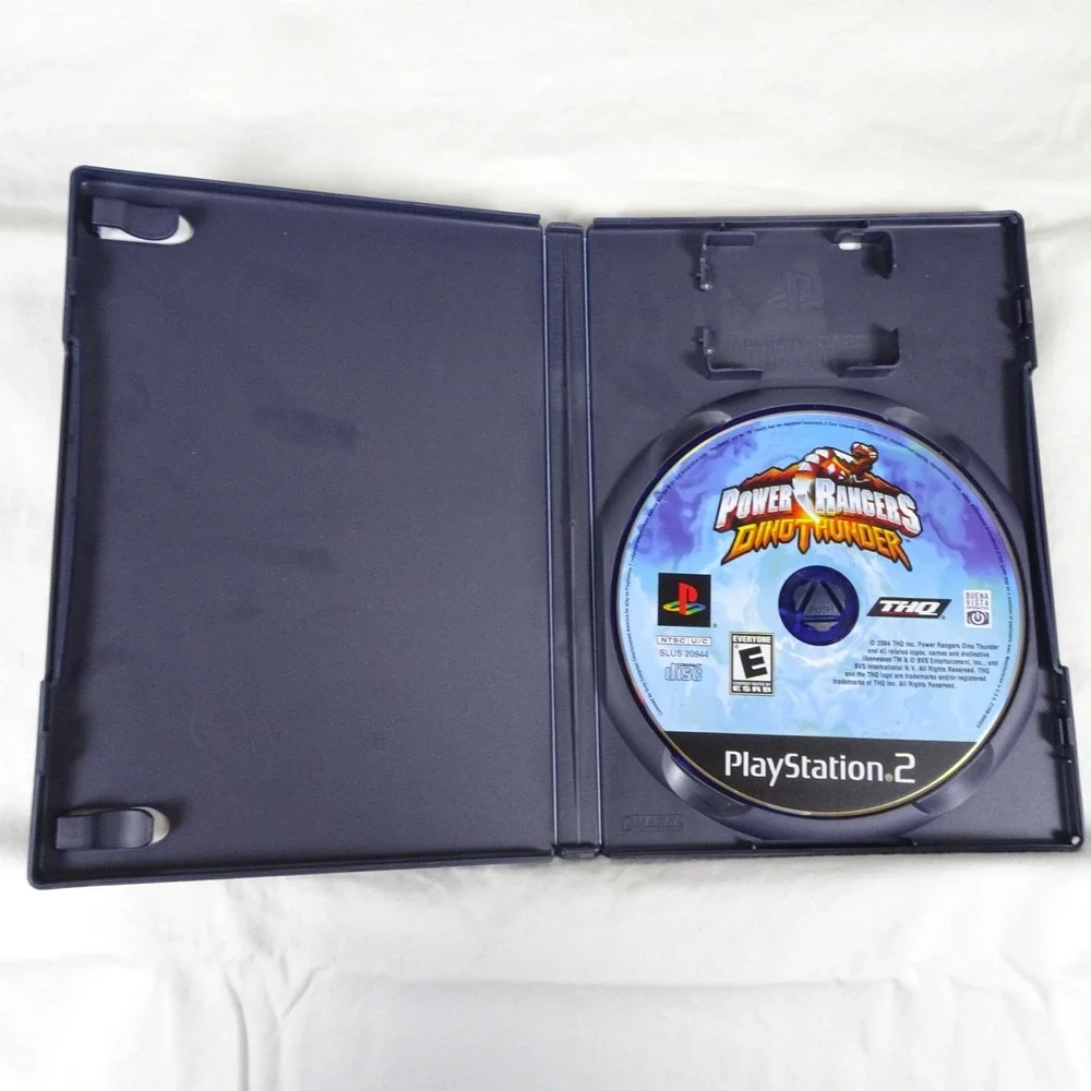 Play Station 2 - Power Rangers: Dino Thunder with NO manual